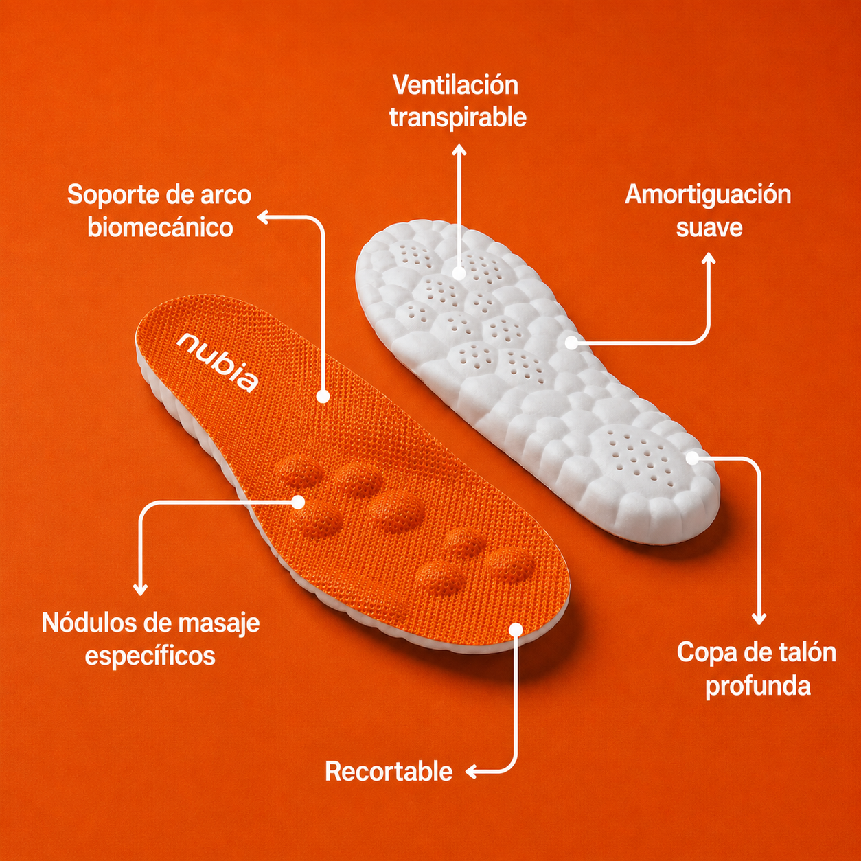 NubiaPro™: Plantillas Alivio para Pies Cansados