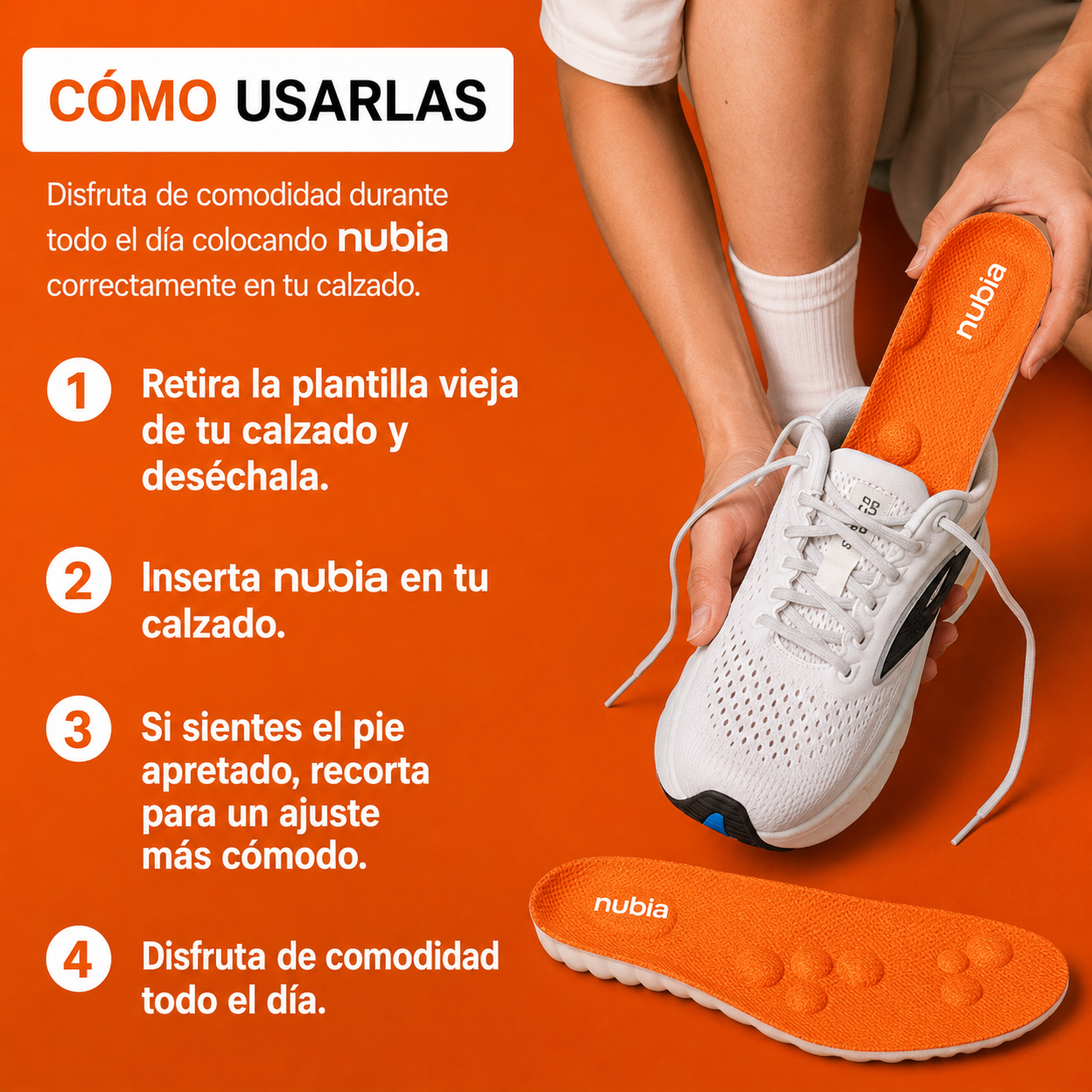 NubiaPro™: Plantillas Alivio para Pies Cansados